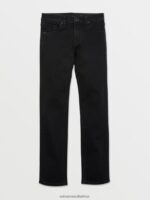 Z0ZR081285 Black Out Boys Vorta By Denim Pants Volcom Clothing