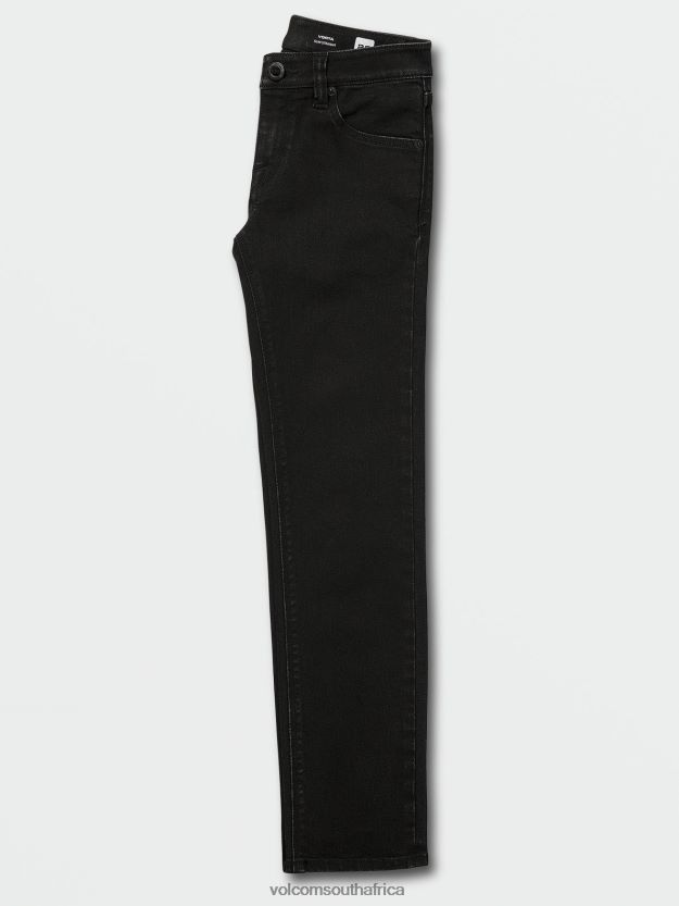 Z0ZR081285 Black Out Boys Vorta By Denim Pants Volcom Clothing - Image 5