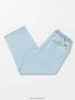 Z0ZR081286 New Fashion Boys Freazy Loose Elastic Waist Denim Volcom Clothing - Image 3