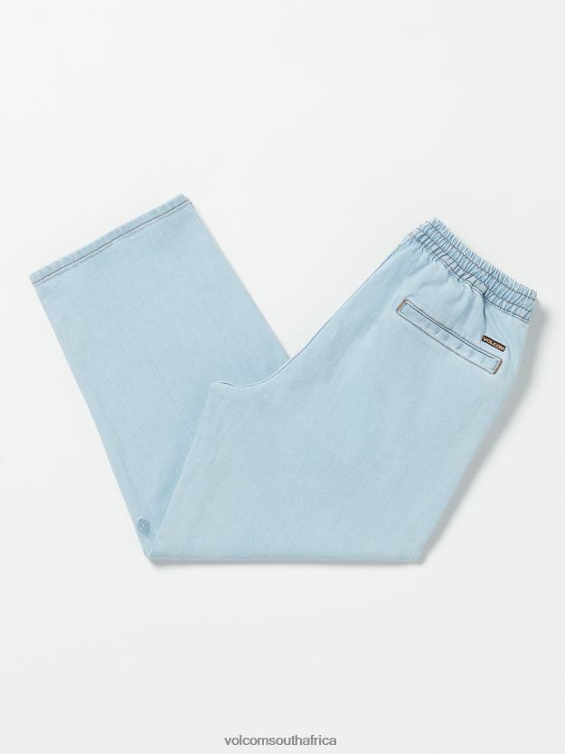 Z0ZR081286 New Fashion Boys Freazy Loose Elastic Waist Denim Volcom Clothing - Image 3