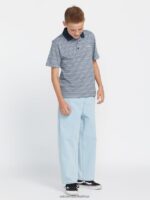 Z0ZR081286 New Fashion Boys Freazy Loose Elastic Waist Denim Volcom Clothing - Image 5