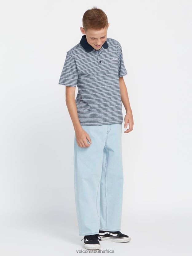 Z0ZR081286 New Fashion Boys Freazy Loose Elastic Waist Denim Volcom Clothing - Image 5