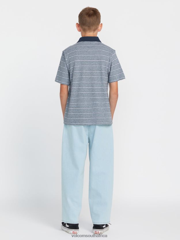 Z0ZR081286 New Fashion Boys Freazy Loose Elastic Waist Denim Volcom Clothing - Image 7