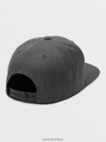 Z0ZR081294 Charcoal Heather Boys Quarter Twill Hat Volcom Accessories - Image 5