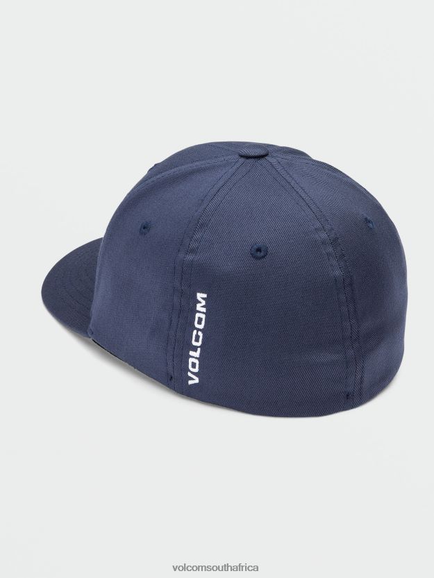 Z0ZR081295 Navy Combo Boys Full Stone Flexfit Hat Volcom Accessories - Image 3