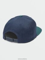 Z0ZR081297 Ocean Teal Boys Quarter Twill Hat Volcom Accessories - Image 3