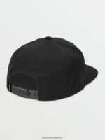 Z0ZR081302 Black Boys Quarter Twill Hat Volcom Accessories - Image 2