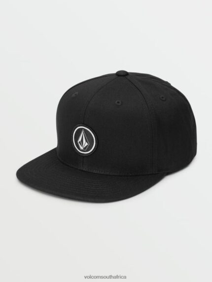 Z0ZR081302 Black Boys Quarter Twill Hat Volcom Accessories