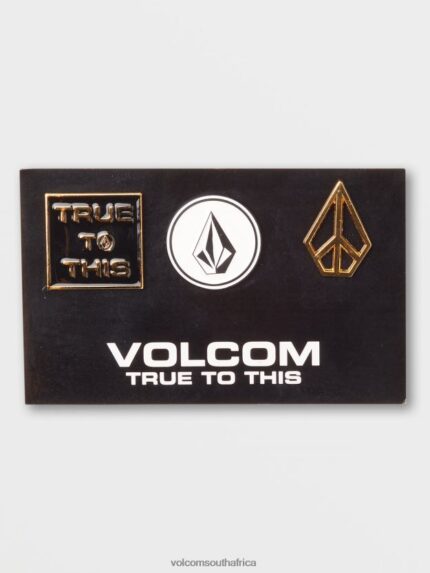 Z0ZR081305 Multi Boys 3 Piece Pin Pack Volcom Accessories