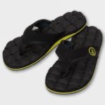 Z0ZR081309 Lime Boys Recliner Sandal Volcom Footwear