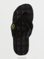 Z0ZR081309 Lime Boys Recliner Sandal Volcom Footwear - Image 4