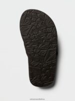 Z0ZR081313 Black Boys Victor Sandals Volcom Footwear - Image 6