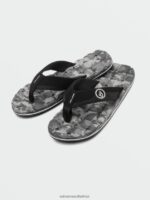 Z0ZR081314 New Fashion Boys Recliner Big Youth Sandals Volcom Footwear