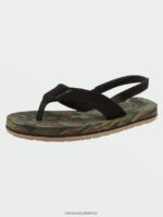 Z0ZR081316 Dark Camo Boys Victor Sandals Volcom Footwear - Image 7