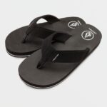 Z0ZR081317 Black Boys Victor Big Youth Sandals Volcom Footwear