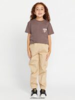 Z0ZR081323 Slate Grey Girls Pocket Dial Tee Volcom Clothing - Image 7