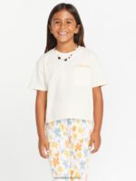 Z0ZR081324 Cloud Girls Pocket Dial Tee Volcom Clothing - Image 7