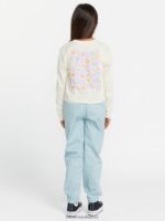Z0ZR081325 Cloud Girls Pocket Dial Long Sleeve Tee Volcom Clothing - Image 3
