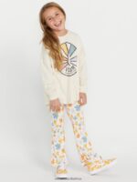 Z0ZR081326 Cloud Girls Werkin Doubles Long Sleeve Tee Volcom Clothing - Image 12