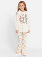 Z0ZR081326 Cloud Girls Werkin Doubles Long Sleeve Tee Volcom Clothing - Image 7