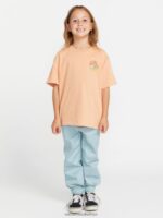 Z0ZR081331 Clay Girls Truly Stoked Boyfriend Tee Volcom Clothing