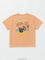 Z0ZR081331 Clay Girls Truly Stoked Boyfriend Tee Volcom Clothing - Image 5