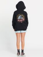Z0ZR081336 Black Girls Truly Stoked Boyfriend Hoodie Volcom Clothing - Image 15