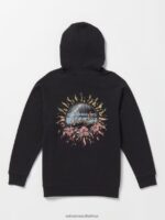 Z0ZR081336 Black Girls Truly Stoked Boyfriend Hoodie Volcom Clothing - Image 7
