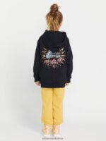 Z0ZR081336 Black Girls Truly Stoked Boyfriend Hoodie Volcom Clothing - Image 8