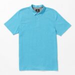 Z0ZR08133 Turkish Blue Men Wowzer Polo Short Sleeve Shirt Volcom Clothing