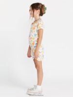 Z0ZR081340 Multi Girls Bust A Groove Dress Volcom Clothing - Image 8