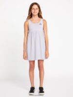 Z0ZR081341 Moonbeam Girls Sandy Candy Dress Volcom Clothing