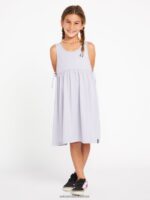 Z0ZR081341 Moonbeam Girls Sandy Candy Dress Volcom Clothing - Image 8