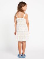 Z0ZR081342 Star White Girls Stickerbook Dress Volcom Clothing - Image 9