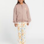 Z0ZR081344 Winter Orchid Girls Zippety Dudette Jacket Volcom Clothing