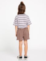 Z0ZR081345 Slate Grey Girls Strutin Stone Shorts Volcom Clothing - Image 11