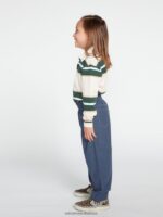 Z0ZR081348 Flight Blue Girls Sunday Strut Pants Volcom Clothing - Image 3
