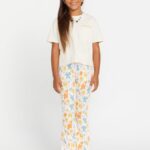 Z0ZR081349 Multi Girls Bust A Groove Pants Volcom Clothing