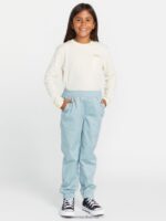 Z0ZR081350 Smokey Blue Girls Frochickie Jogger Pants Volcom Clothing - Image 11