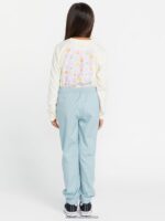 Z0ZR081350 Smokey Blue Girls Frochickie Jogger Pants Volcom Clothing - Image 13
