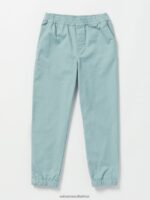 Z0ZR081350 Smokey Blue Girls Frochickie Jogger Pants Volcom Clothing - Image 4