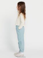 Z0ZR081350 Smokey Blue Girls Frochickie Jogger Pants Volcom Clothing - Image 10