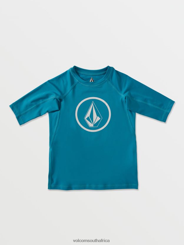 Z0ZR081355 Barrier Reef Kids Stone Shifty Short Sleeve Tee Volcom Surf - Image 1