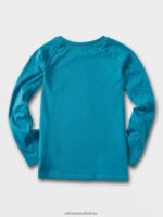 Z0ZR081356 Barrier Reef Kids Lido Solid Short Sleeve Tee Volcom Surf - Image 3