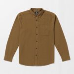 Z0ZR08135 Mud Men Date Knight Long Sleeve Shirt Volcom Clothing