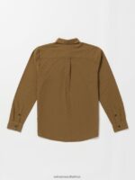 Z0ZR08135 Mud Men Date Knight Long Sleeve Shirt Volcom Clothing - Image 3