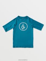 Z0ZR081360 Barrier Reef Kids Lido Solid Short Sleeve Shirt Volcom Surf