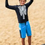 Z0ZR081361 Black Kids Skeleton Long Sleeve Shirt Volcom Surf