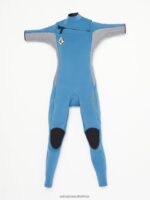 Z0ZR081366 Cruzer Blue Boys Modulator 2mm Chest Zip Short Sleeve Fullsuit Volcom Clothing - Image 19