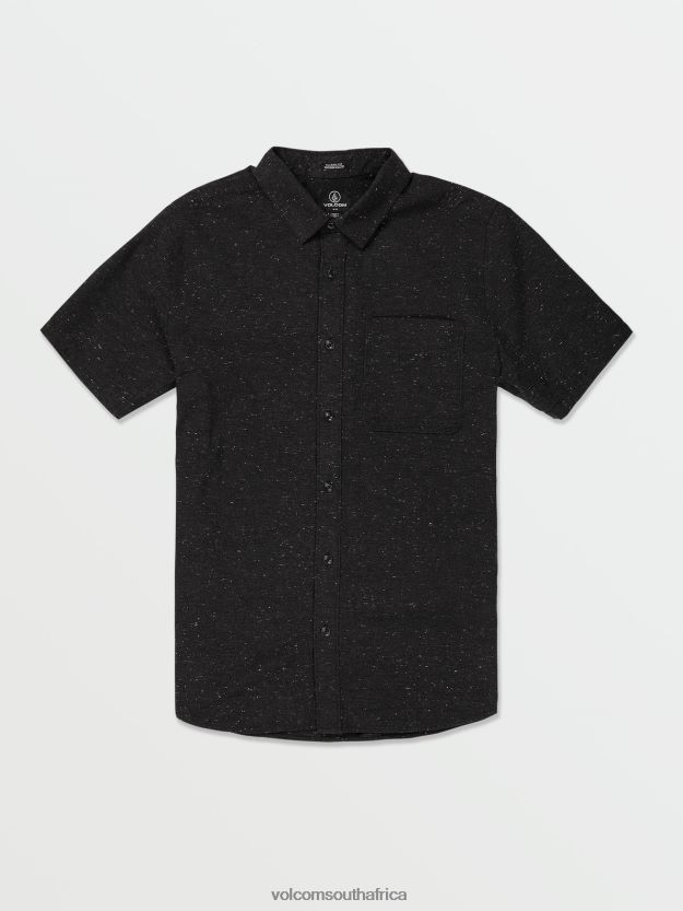z0zr08138_black_men_date_knight_short_sleeve_shirt_volcom_clothing.jpg Z0ZR08138 Black Men Date Knight Short Sleeve Shirt Volcom Clothing - Image 1